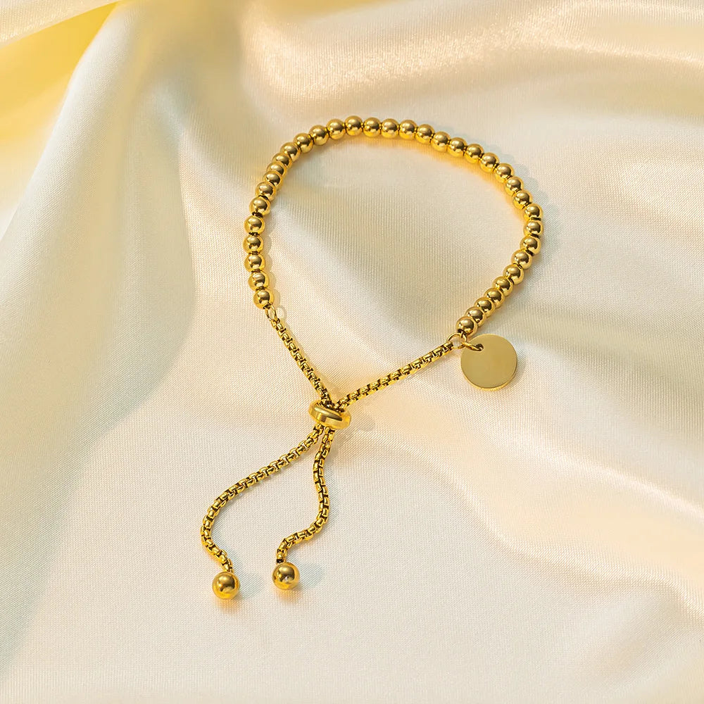 Round Charm Bracelet