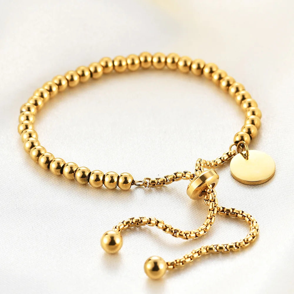 Round Charm Bracelet