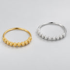 Frosted Beads Ring