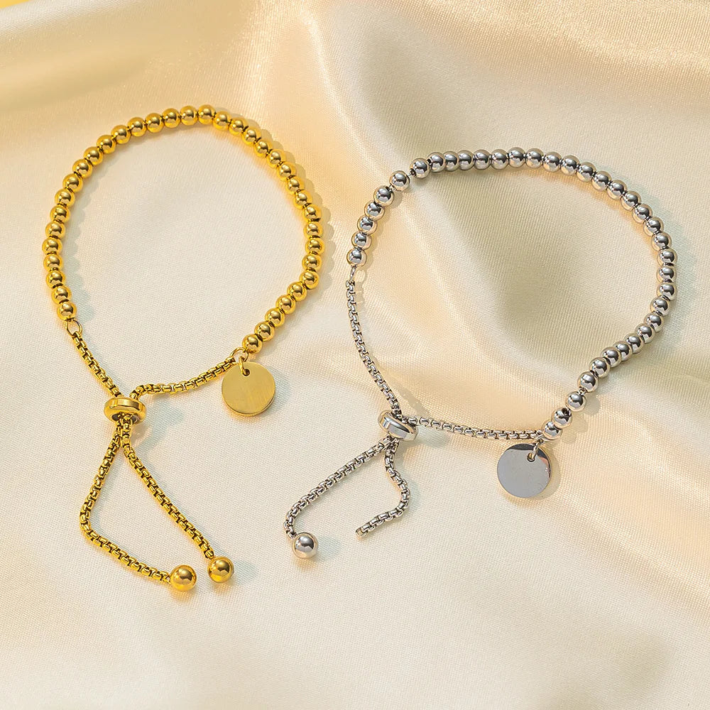 Round Charm Bracelet
