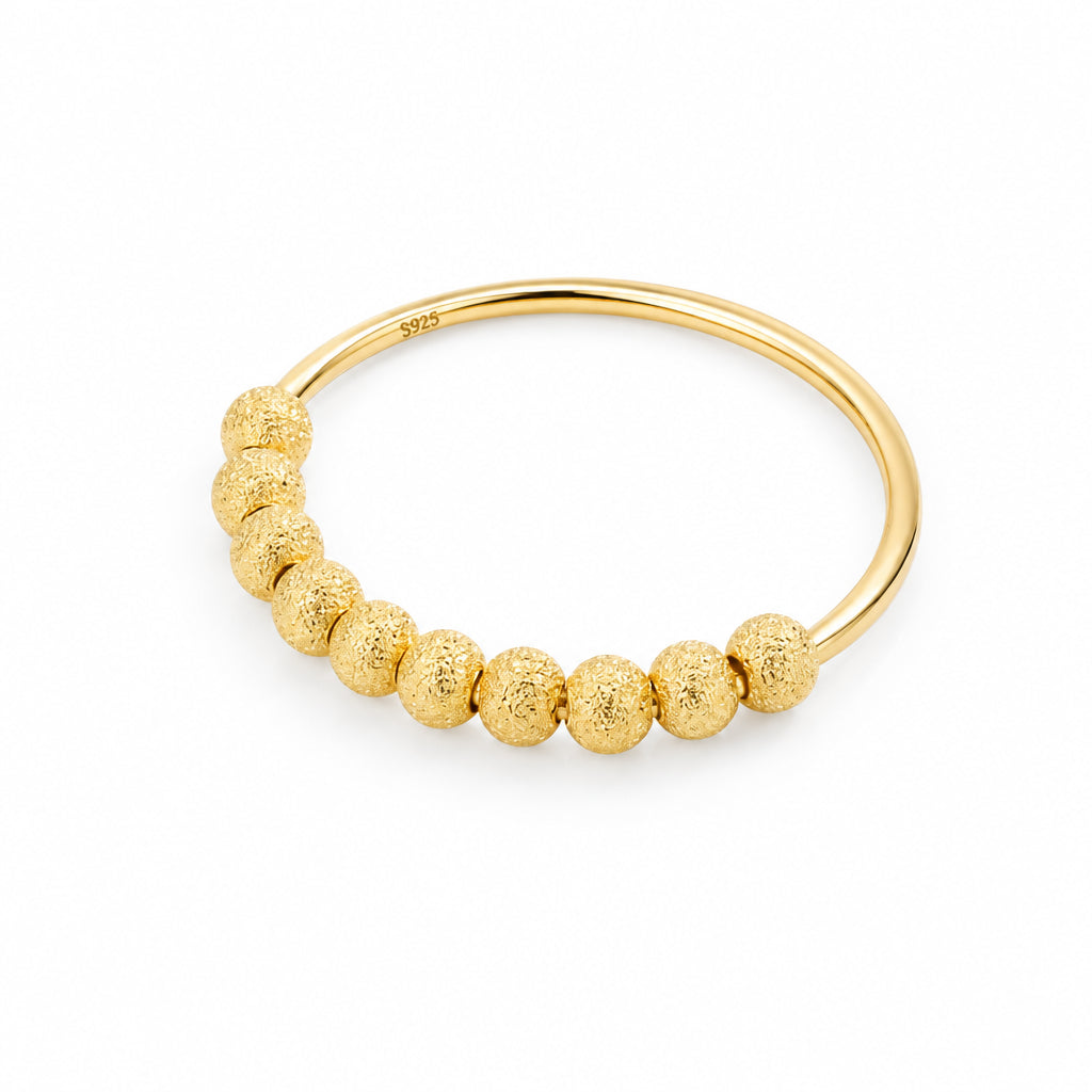 Frosted Beads Ring